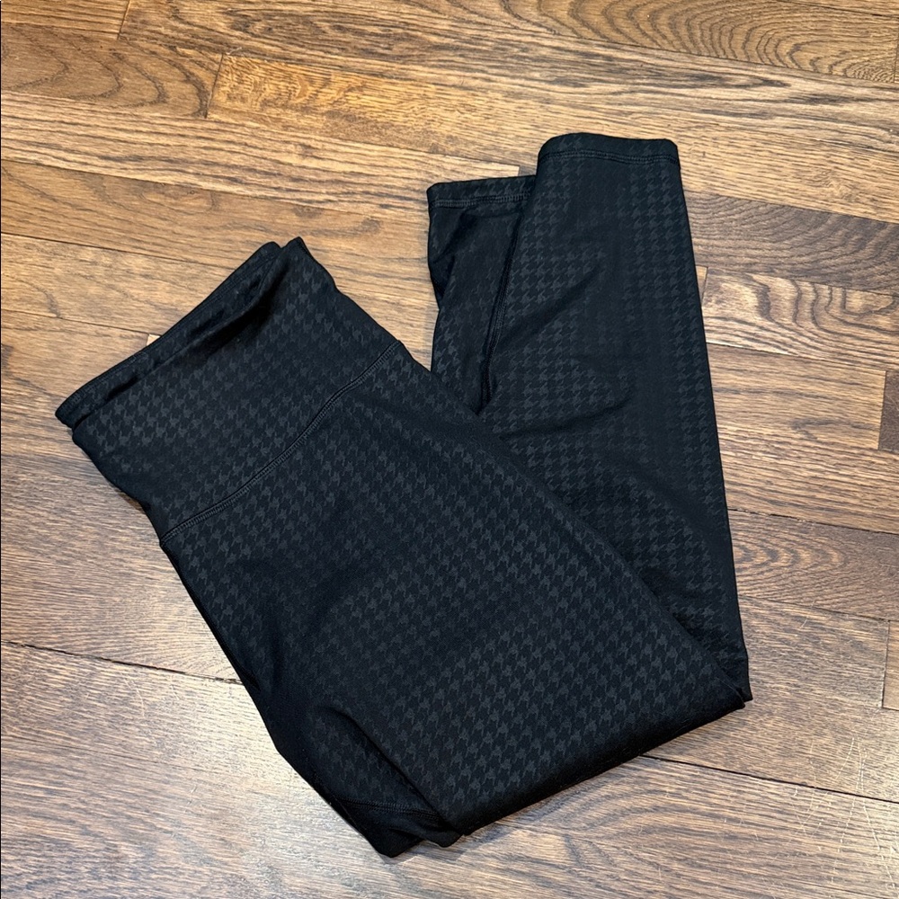 Old Navy Black Houndstooth Leggings